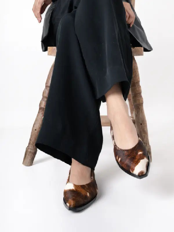 Zapato stacy pelo